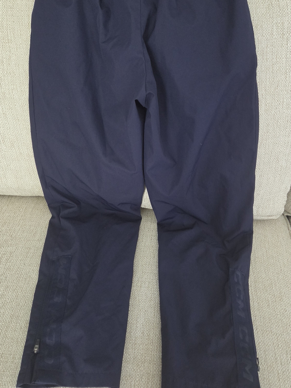 CCM Navy Blue Athletic Warm Up Pants - Picture 8 of 16